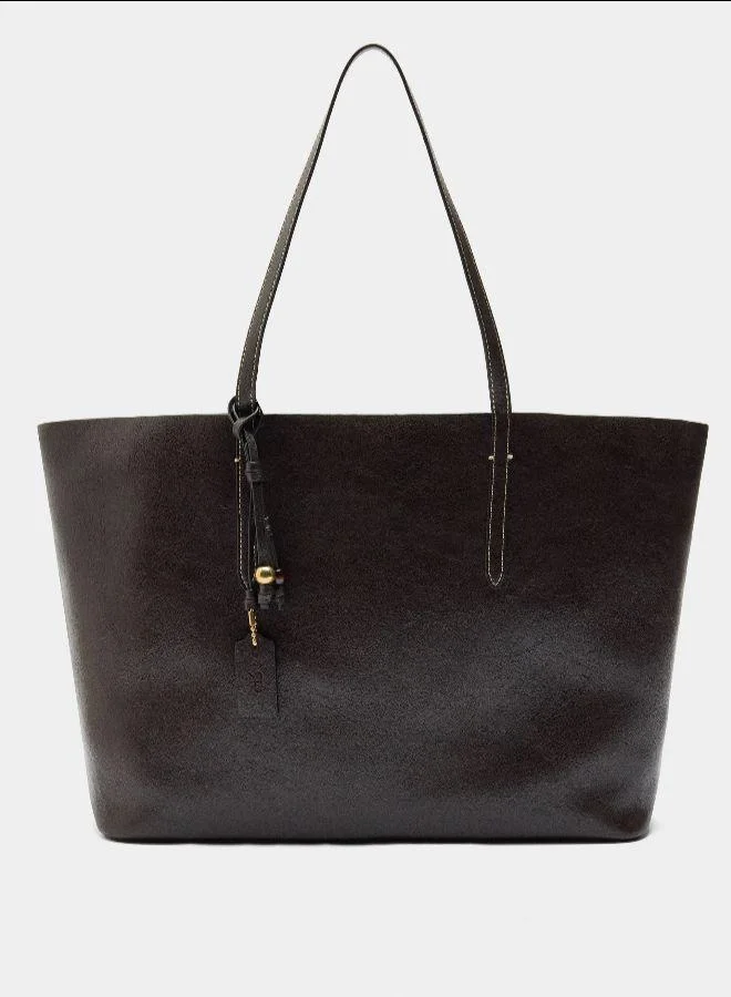 بارفوا حقيبة تسوق قابلة للعكس مع حقيبة قابلة للإزالة