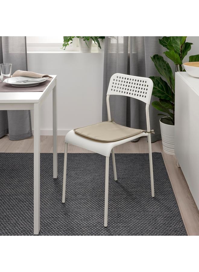 Green Tiger Chair pad, grey-beige in/outdoor, 34x34x1.0 cm - Image 3