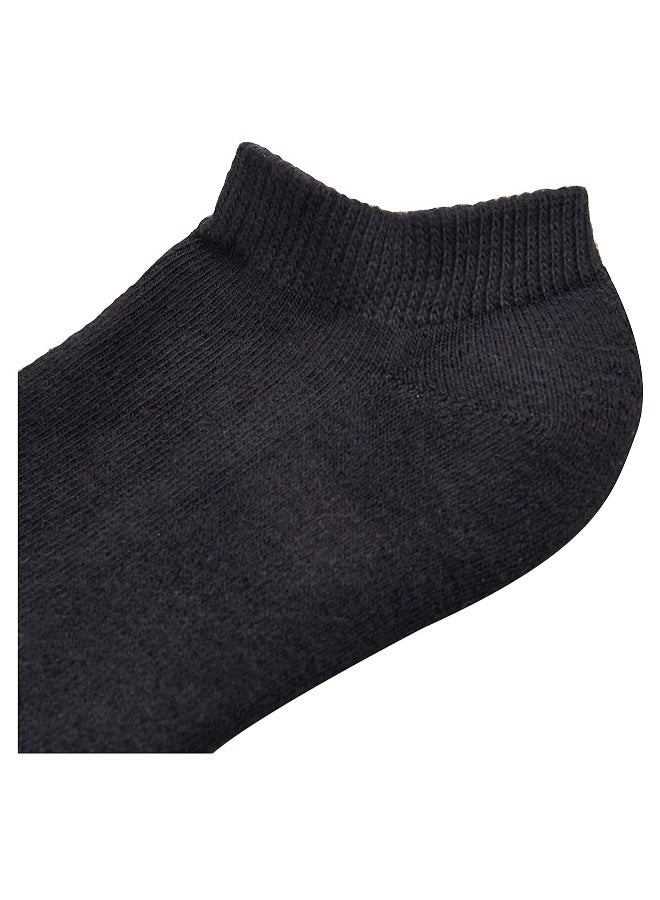 جوارب رجالية منخفضة القطع غير ظاهرة مع وسادة في أسفل القدم، جوارب كاحل رياضية مريحة (12 زوج) - Image 3