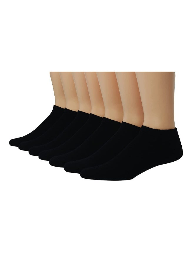 جوارب رجالية منخفضة القطع غير ظاهرة مع وسادة في أسفل القدم، جوارب كاحل رياضية مريحة (12 زوج) - Image 2