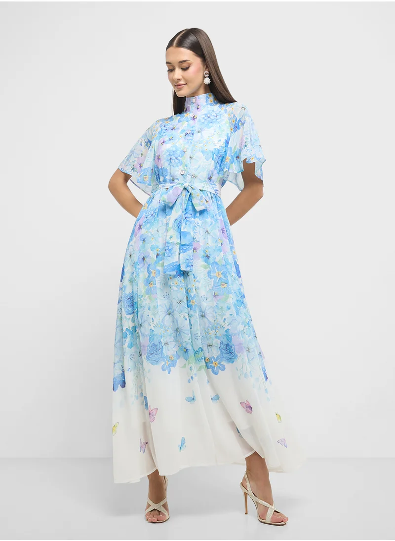 ايلا Floral Print Dress