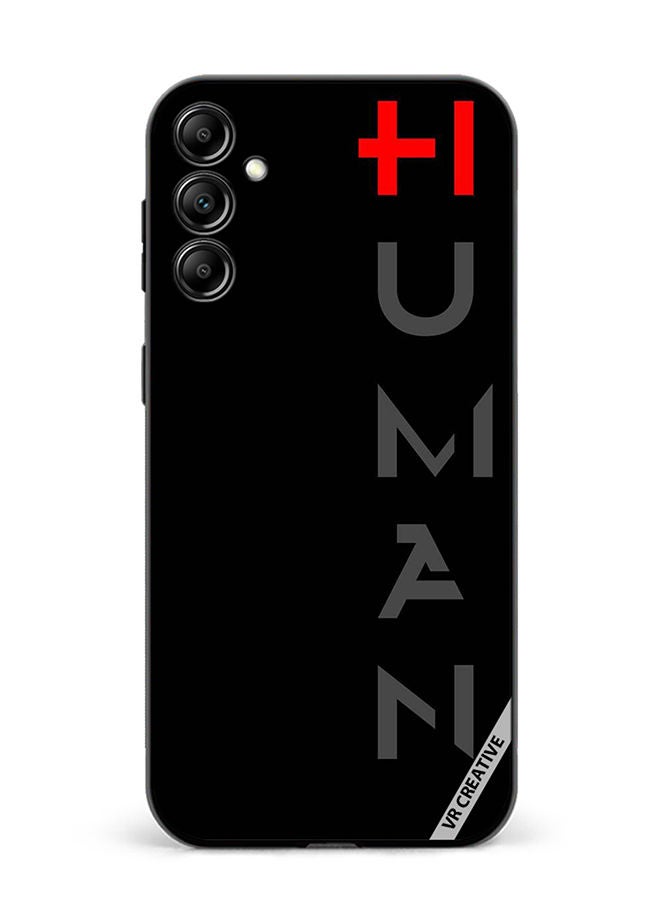 VR CREATIVE Protective Case Cover For Samsung Galaxy A14 5G/A14 Black Design Multicolour - Image 1