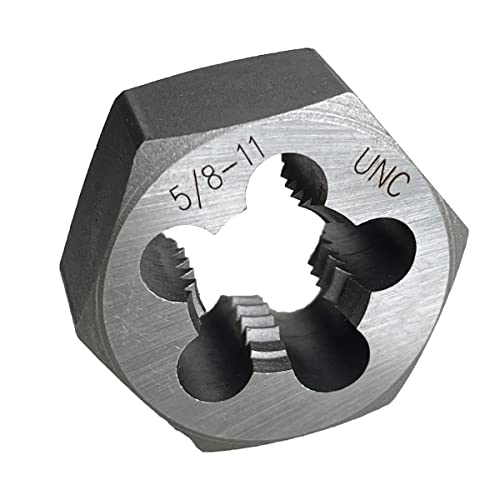 Kaimex 5/8"-11 Hex Die Rethreading Die Thread Die Carton Steel Right Hand - Image 1