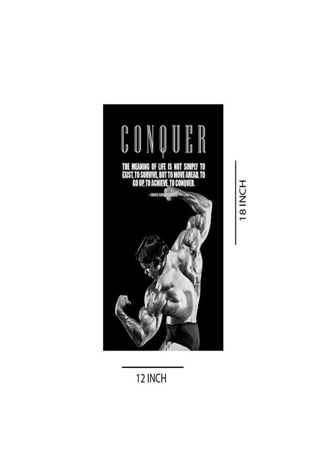 SWASUM Arnold Schwarzenegger Gym Motivational Wall Posters, (Pack of 6) Paper Print (18 inch X 12 inch, Each),Rolled - Image 4