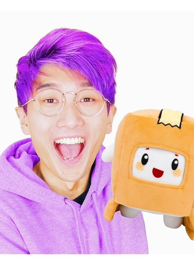 LankyBox Official Merch - Regular Sized 8" Boxy Plush Toy - Stuffed Plushies for Kids - Original Lanky Box Boxy Plushy - Foxy and Boxy Plush YouTube