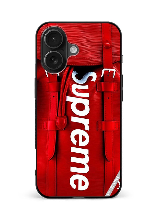 Protective Case Cover For Apple iPhone 16 Supreme Design Multicolour