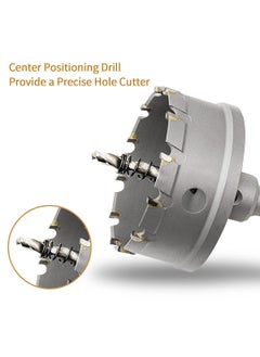 uptodateproducts uptodateproducts 50mm TCT Hole Saw 2 Cutting Diameter Tungsten Carbide Tipped Hole Cutter Opener for Stainless Steel Metal Plate Aluminum  - Image 3