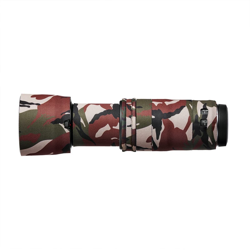 easyCover Lens Protection Camouflage Cover GREEN CAMOUFLAGE Neoprene Lens Protector Cover compatible for Canon RF 100400mm F568 IS USM - Image 2