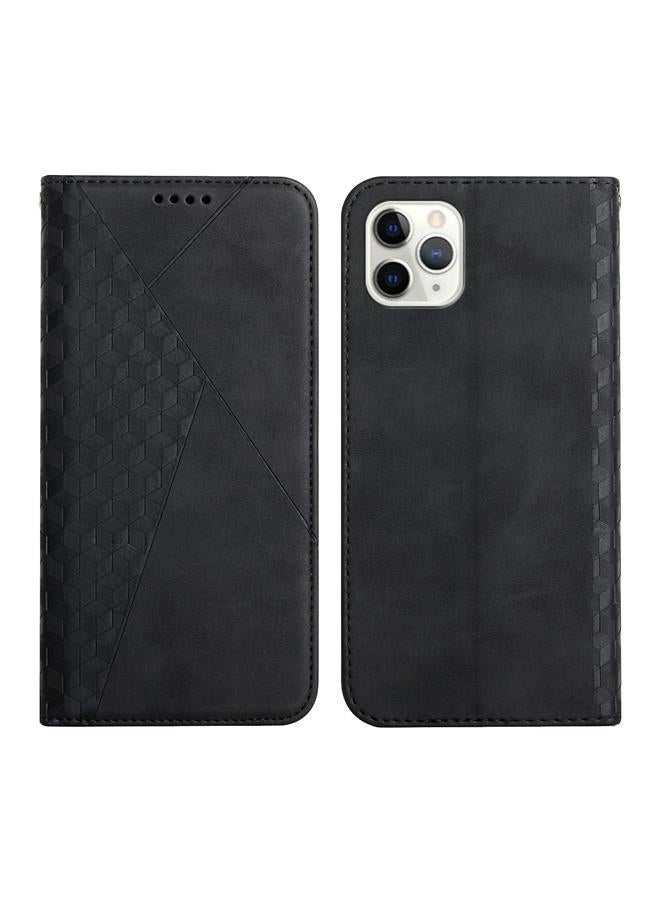 Zaboon Case For iPhone 11 Pro Max Diamond Pattern Splicing Skin Feel Magnetic Horizontal Flip Leather Case with Card Slots & Holder & Wallet - Image 1
