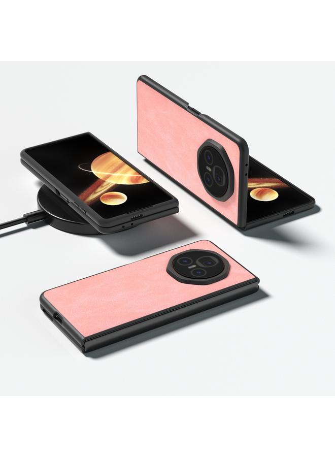 S-TOP Case For Honor Magic V3 PU Leather Black Edge Phone Case - Image 2