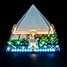 BRIKSMAX Led Lighting Kit for LEGO21058 Great Pyramid of Giza  Compatible with Lego Architecture Building Blocks Model Not Include The Lego Set - Image 4