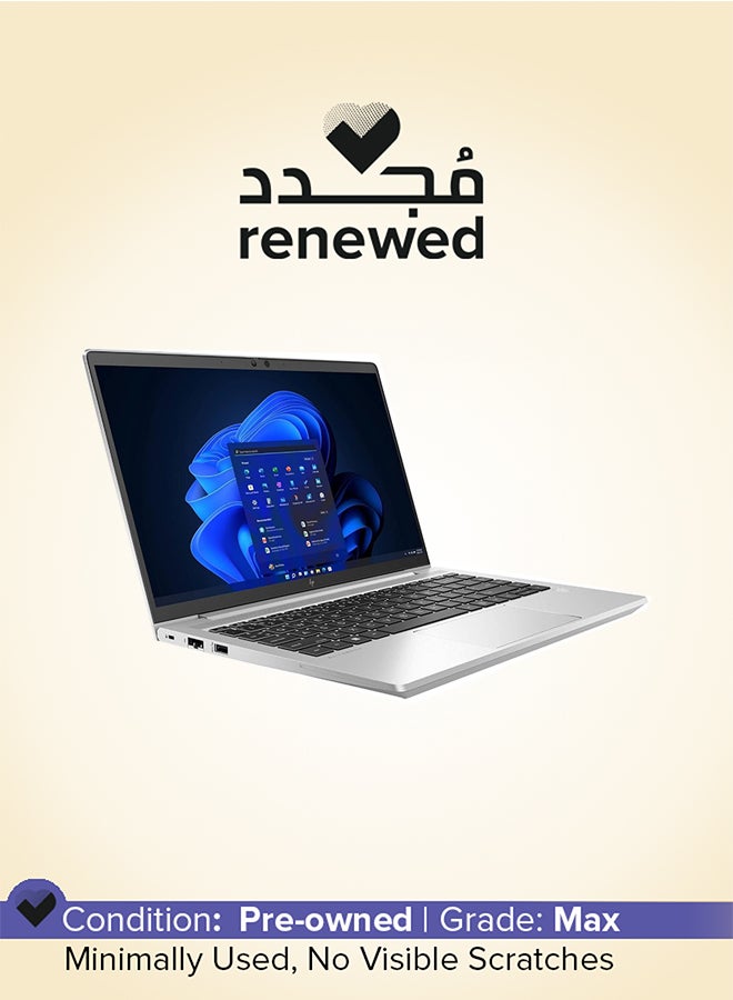 HP Renewed - EliteBook 640 G9 Laptop With 14-Inch Full HD Display,Core i5 Processor/Deca Core/12th Gen/8GB RAM/256GB SSD/Windows 11 Silver - Image 1