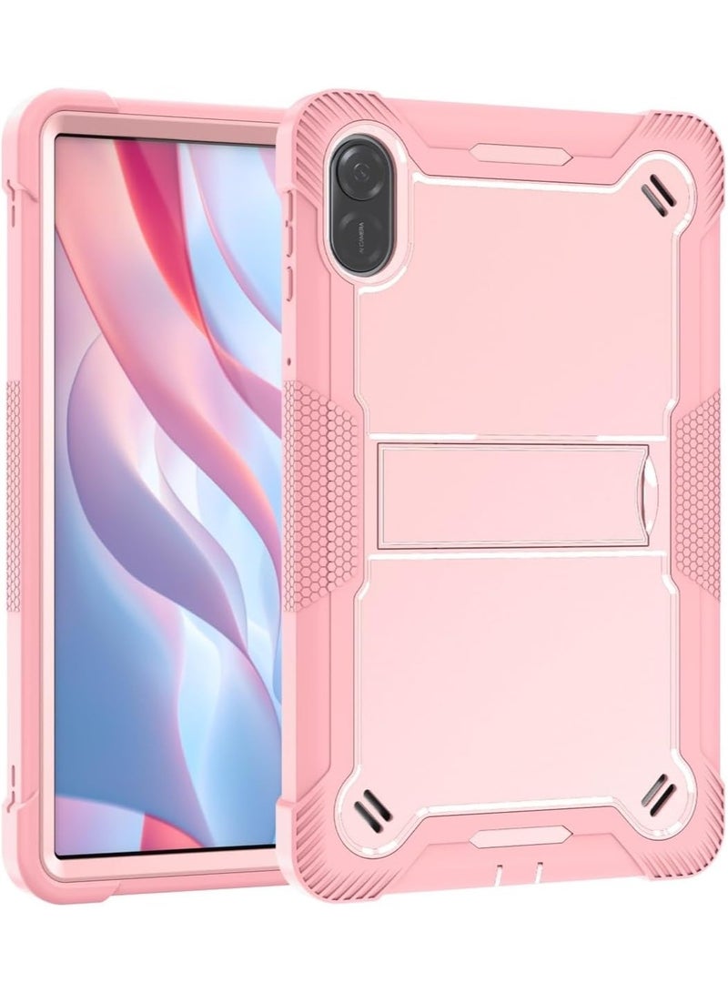 Protective Case for Honor Pad X9 11.5-inch Case with Built-in Stand, Rugged Hybrid Shockproof Protective Cover, for Huawei Honor Pad X9 Case 2023 Model (Rose Gold) - Image 1