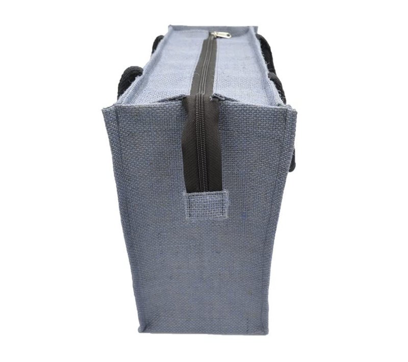 JUTEKA Printed Grocery, Shopping, Tote, Multipurpose Jute Bag - Image 3