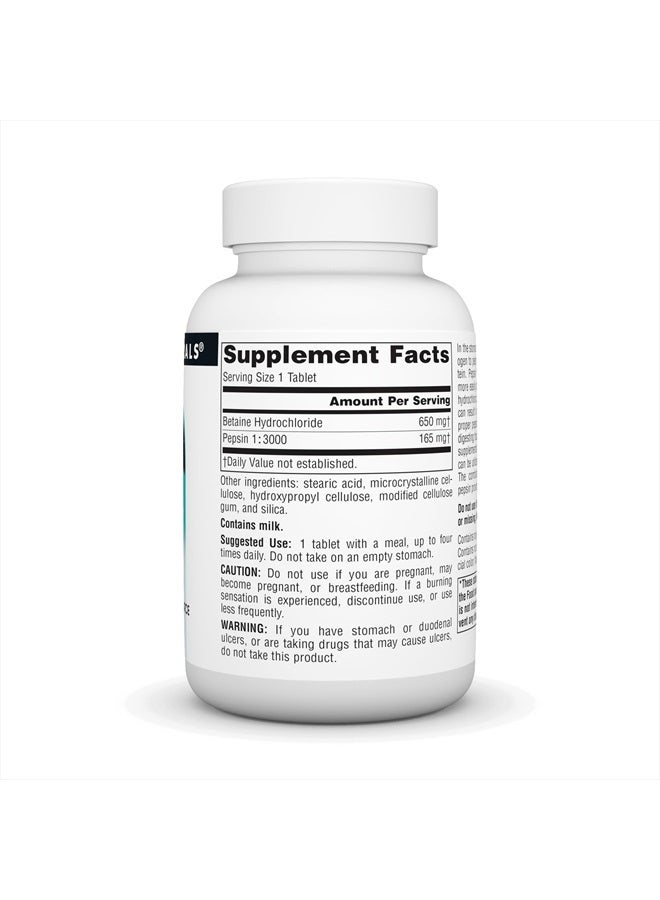 Source Naturals بيتاين HCL 650 ملغ، 90 قرص - Image 2