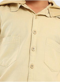 LILPICKS Beige Boys Wear Shirts  - Image 4