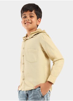 LILPICKS Beige Boys Wear Shirts  - Image 5
