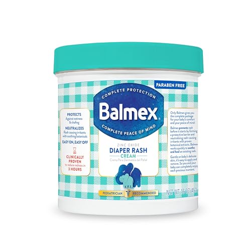 Balmex Diaper Rash Cream, 16 oz Per Jar - Image 1