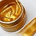 JAJADO Shimmer Metallic Acrylic Paint Chalk Paste 17oz50ml Ideal for WoodTShirtsGlassStone DIY Crafts Projects Glitter Pearlescent Golden Pigment Suitable for Beginners Artists Deep Gold - Image 2