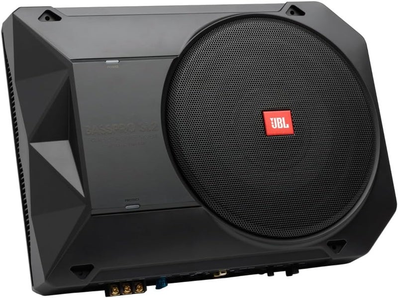 JBL BassPro SL2 Active Underseat Car Subwoofer with Built in Amplifier  Under Seat 8 125 Watt Power Amplifier - Image 1