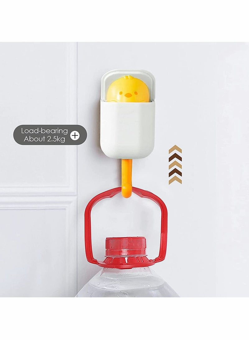 NIBEMINENT Wall Coat Hooks, Self Adhesive Animal Cute Decorative Stick On Lucky Bag Cat Heavy Duty Hooks for Children’s Room, Kitchen, Bedroom , Bathroom, Office  - Image 5