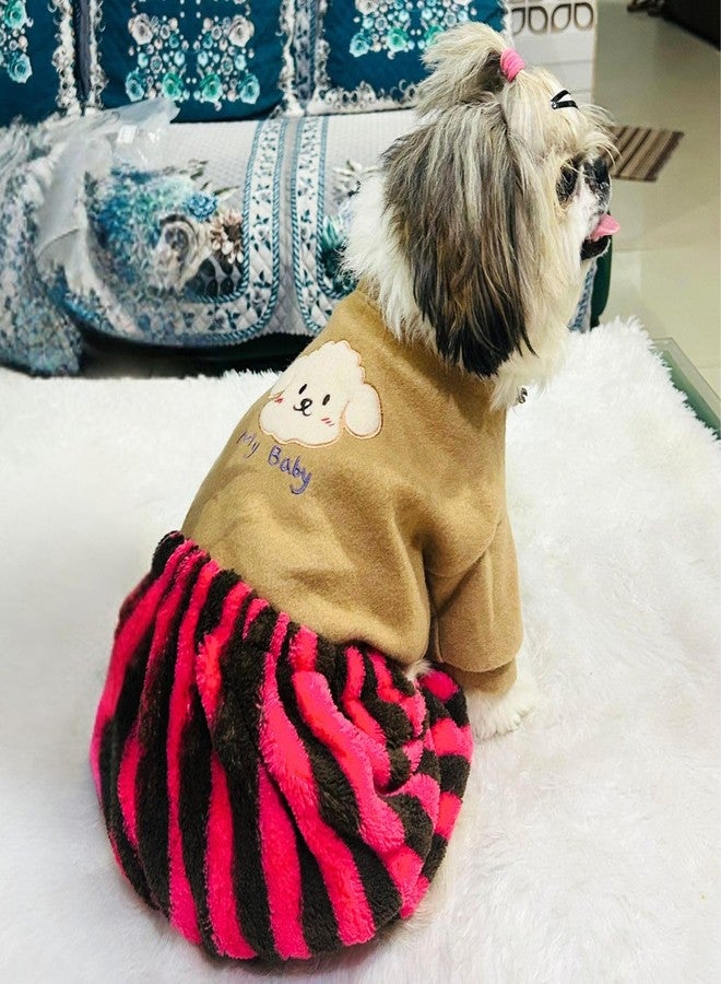 Lulala Premium Winter Dog Clothes for Small Breeds - Warm & Stylish Puppy Jumpsuit | Soft, Cozy & Comfortable Pet Outfit | Fashionable Winter Wear for Dogs - Ideal for Cold Weather - Image 1