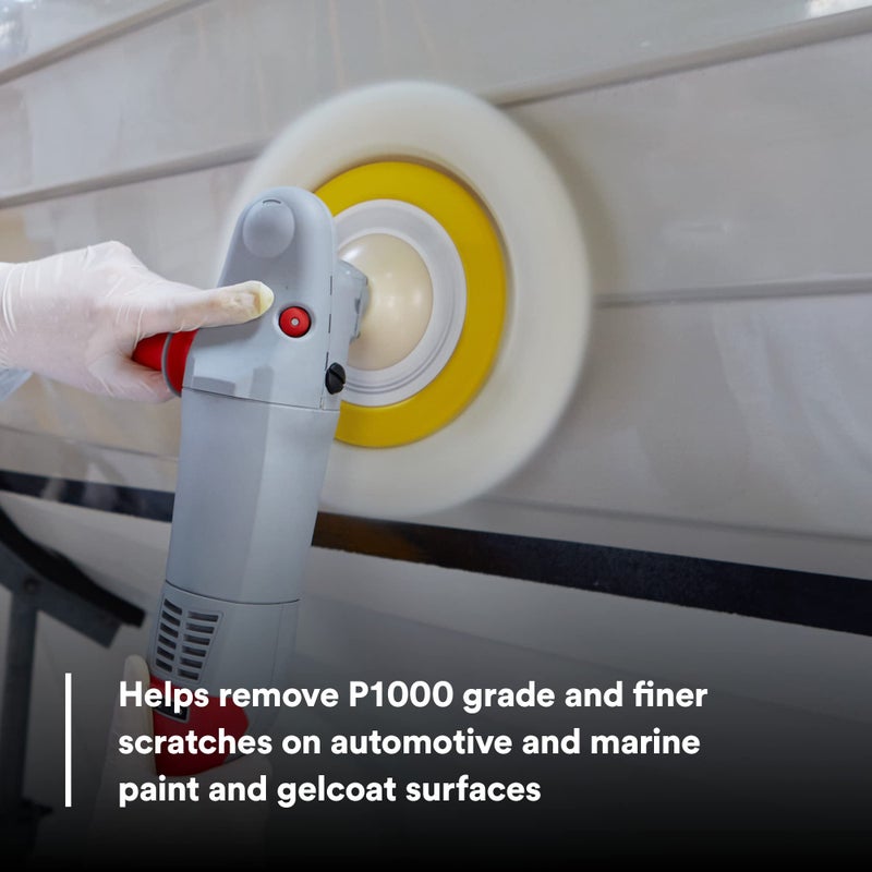 3M Super Duty Rubbing Compound, 05954, 1 qt (32 fl oz/946 mL), Contains No Waxes or Silicones - Image 5