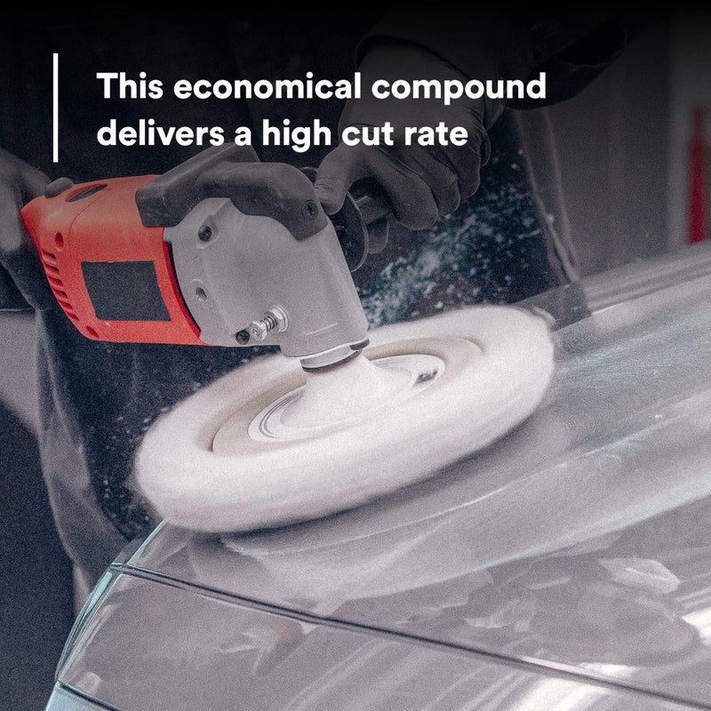 3M Super Duty Rubbing Compound, 05954, 1 qt (32 fl oz/946 mL), Contains No Waxes or Silicones - Image 4