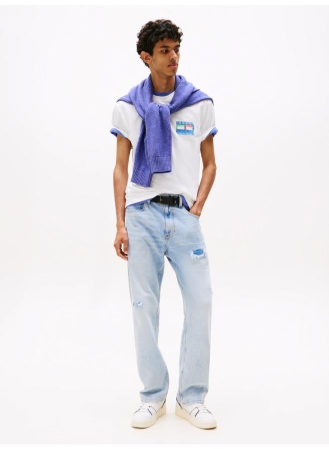 TOMMY JEANS Back Graphic Crew Neck T-Shirt - Image 4