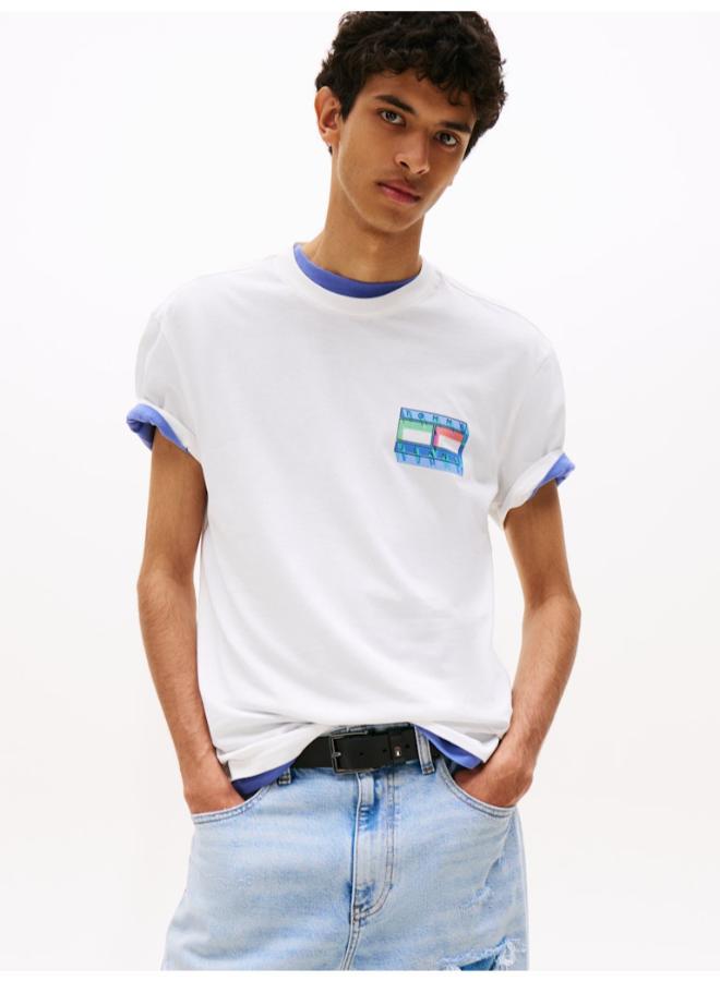 TOMMY JEANS Back Graphic Crew Neck T-Shirt - Image 1