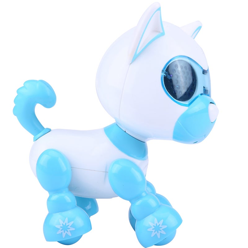 Robot Dog Pet Toy Smart Kids Interactive Walking Sound Puppy LED Record Educational Gift (Blue) - Image 3