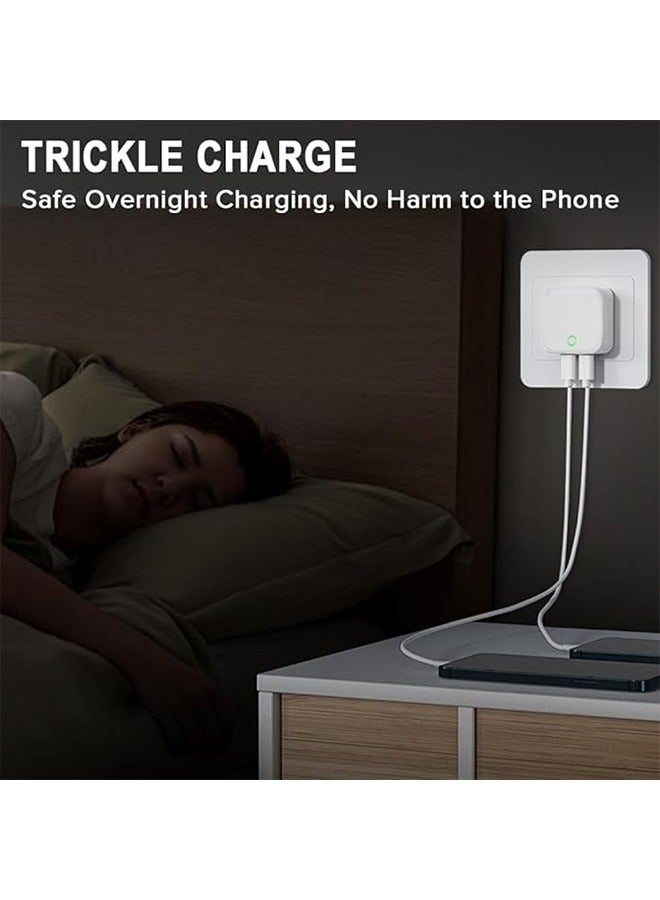 general IPhone 25W USB C Fast Charger,2 Ports QC 3.0 and PD,Fast Charger Plug Compatible for iPhone 16/16 Pro/Max/Plus /15/14/13/12,for iPad Pro Air Mini - Image 5