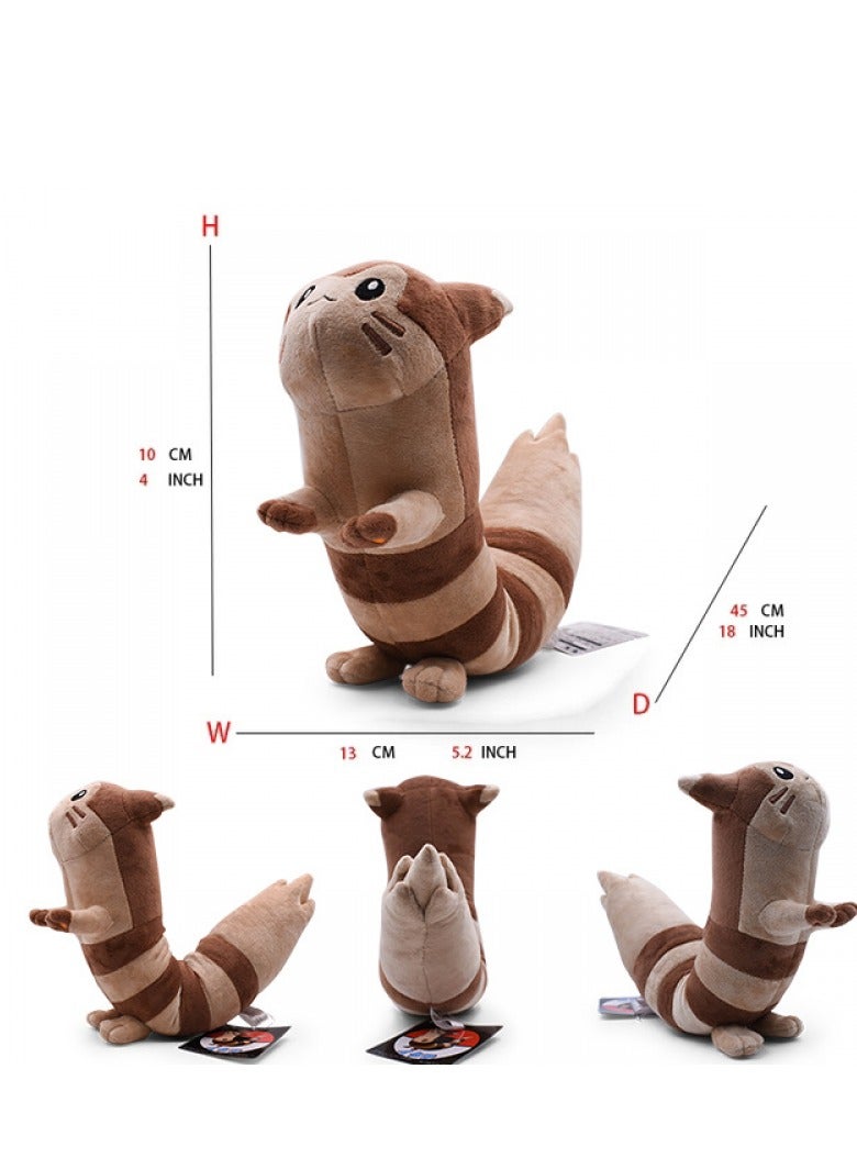 Bluejw 1-Piece Pocket Monsters Figure Furret Plush Toys 45cm - Image 3