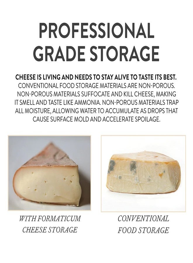 Formaticum Cheese Storage Bags with Storage Paper & Adhesive Labels - Wax Paper Bags & Paper - Cheese Paper for Wrapping Cheese - Porous Brown Paper Bags 6 x 11 (45 x Bags, Sheets & Labels) - Image 5