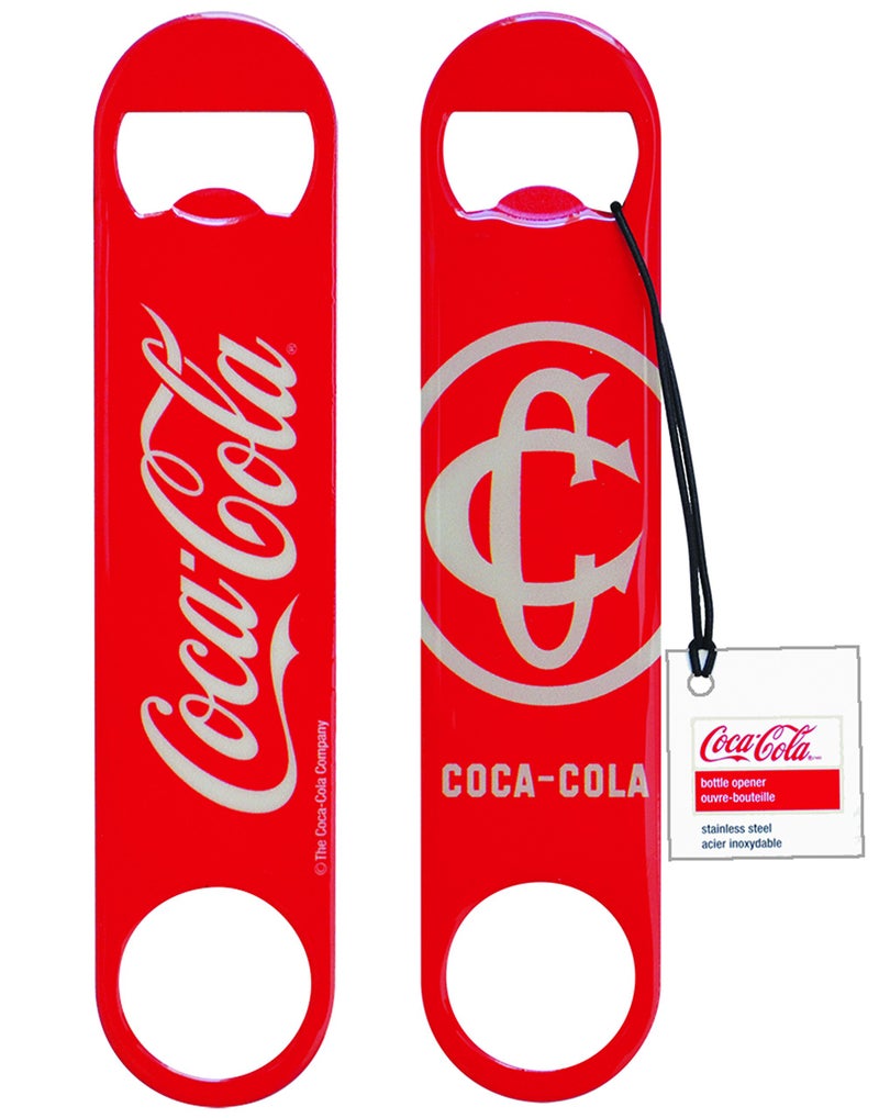 Tablecraft CocaCola Classic Logo Flat Bottle Opener Red