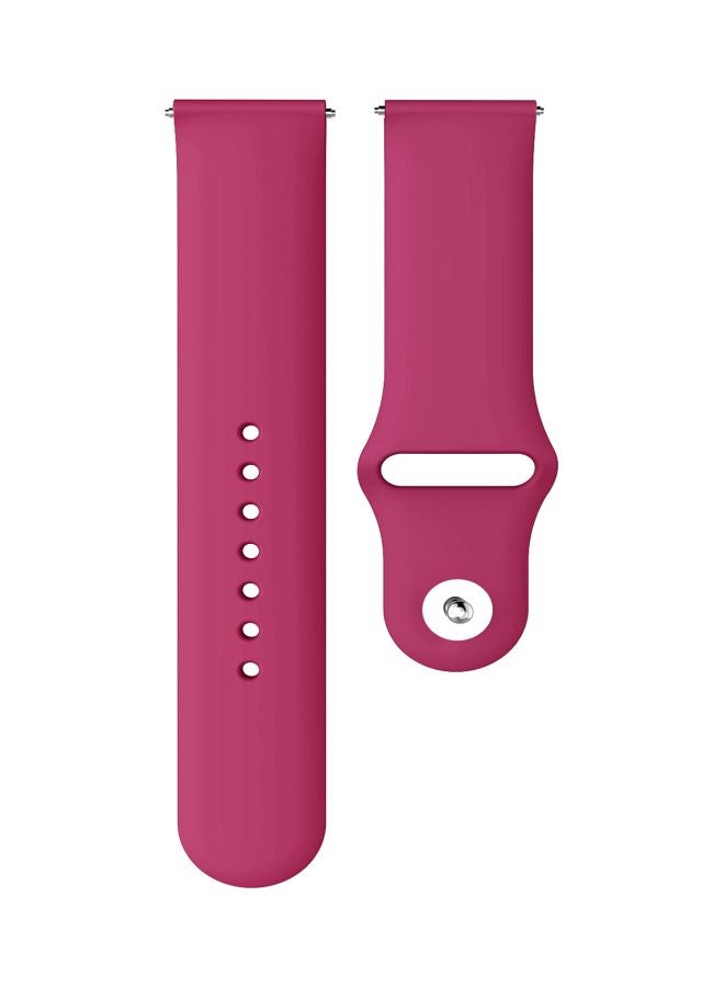 Perfii Replacement Band For Samsung Galaxy Watch3 45mm Dragonfruit Purple - Image 1