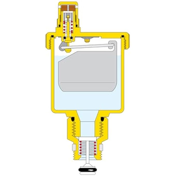 'ECONOMY PACK (SET OF 2 AUTOMATIC QUICK VENTILATOR 3/8 INCHES  WITH AUTOMATIC SHUT-OFF VALVE. - Image 3