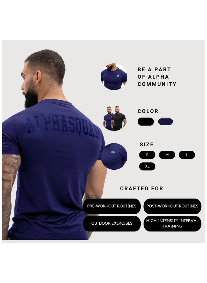 AlphaSquad AlphaSquad Athletic T-Shirts for Men - Image 5