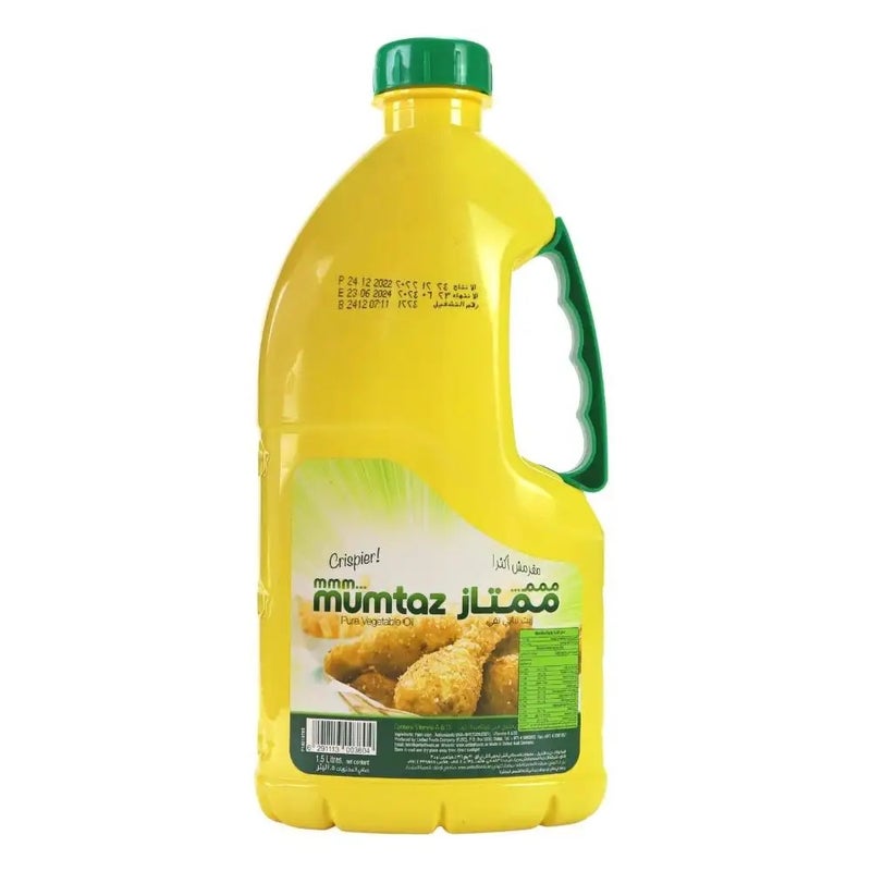 زيت نباتي ممتاز مع فيتامين أ ود - 1.5 لتر