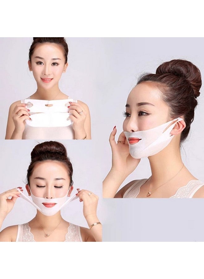 Digital Shoppy 1Pc Double Vshaped Lifting Face Mask Slimming Thin Face Mask Bandage Mask Skin Care Supplies Treatment Double Chin Skin - Image 3