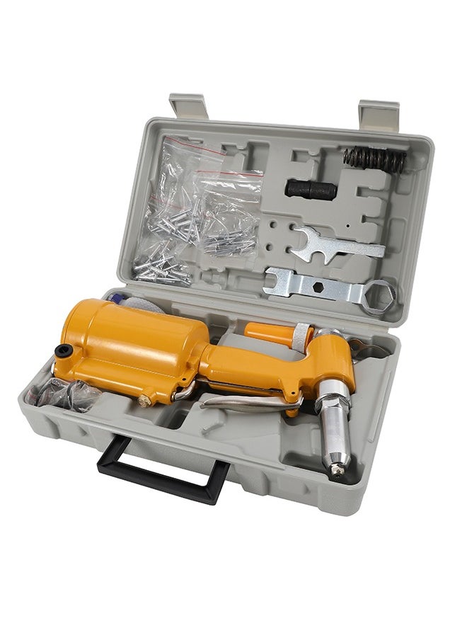 LAWAZIM Air Hydraulic Riveter - Heavy-Duty Pneumatic Rivet Gun with Blind Rivets, Strong High Force, and Quick-Connect Air Fitting - Ideal for Sheet Metal Fastening, Automotive Repair and DIY Projects  - Image 3