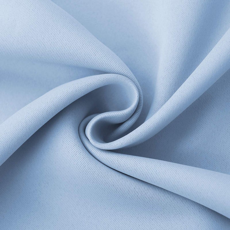 BGment Bress Baby Baby Room Stretains Darkening 54 بوصة طولها غرفة نوم الأطفال - جيب القضيب المعزول الحراري الستار النافذة القصيرة للمطبخ الحمام 42 × 54 بوصة 2 لوحات - Image 5