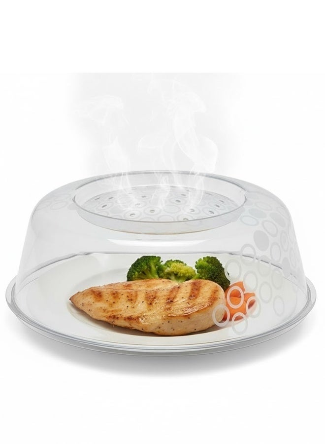 Ikea Microwave Food Cover 26cm for Reheating & Food Protection – Prevents Food Splatters and Mess, Built-In Steam Vent Holes, Keeps Microwave Clean, Lightweight and Easy to Use, Fits Most Plates and Bowls, Dishwasher Safe Kitchen Accessory - Image 1