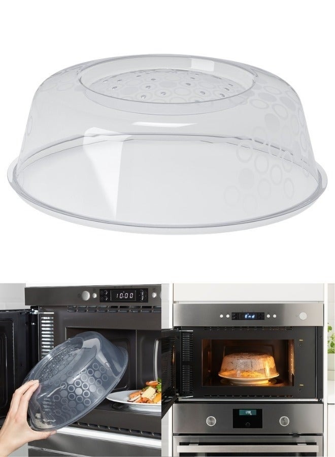 Ikea Microwave Food Cover 26cm for Reheating & Food Protection – Prevents Food Splatters and Mess, Built-In Steam Vent Holes, Keeps Microwave Clean, Lightweight and Easy to Use, Fits Most Plates and Bowls, Dishwasher Safe Kitchen Accessory - Image 2