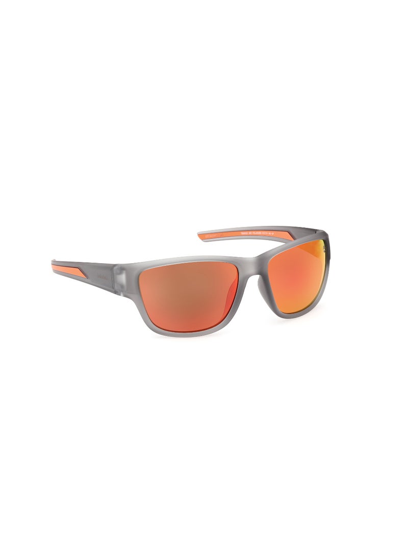 Timberland TIMBERLAND Plastic Rectangular Full Rim Men Polarized Sunglass  - Image 3