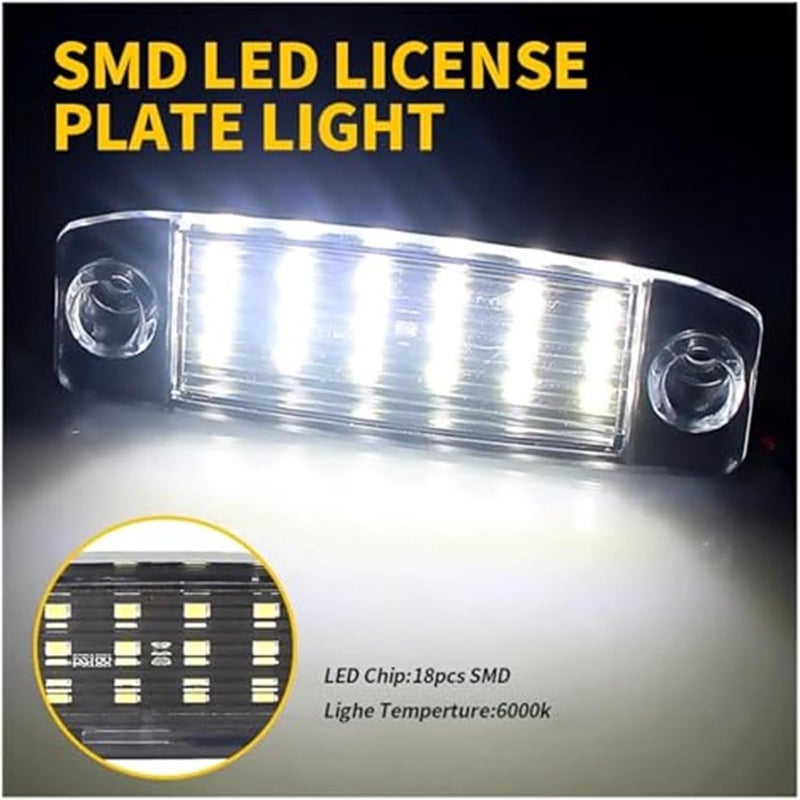 Wivplex Car Number License Plate Lights for Hyundai Sonata - Image 4