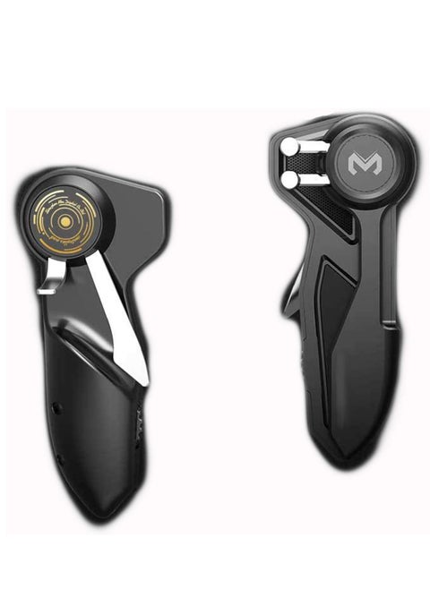 2pcs Game Joystick Trigger Handle 6 Finger L1R1 Shooter Fire Aim on Controller for iPad Tablet PUBG Game Accessories