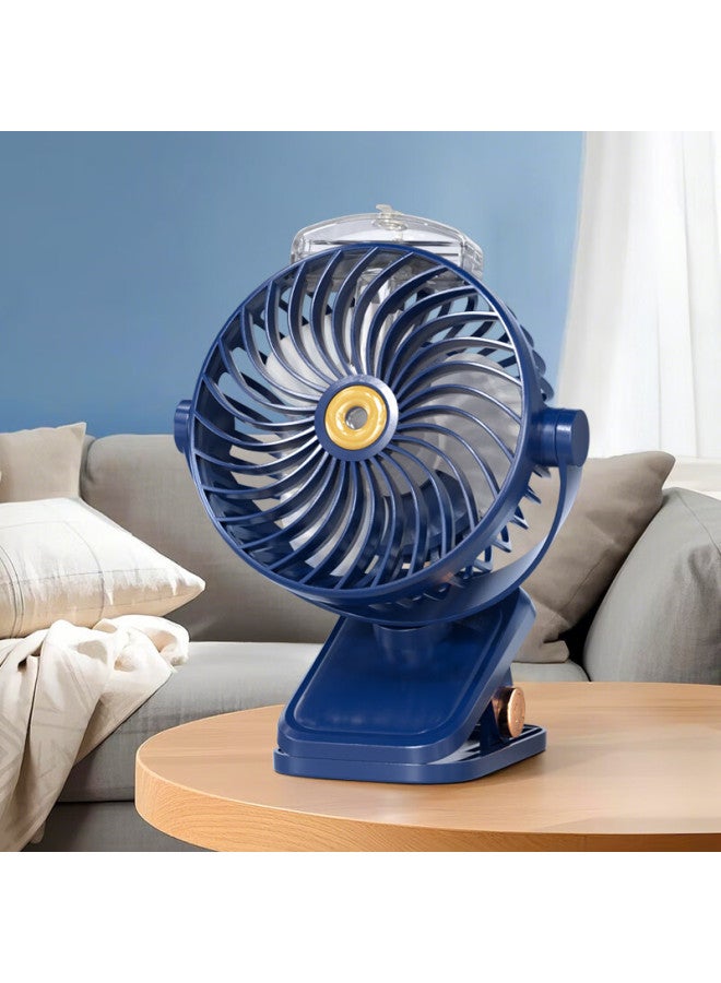 Jin Longxing Jinlongxing Desktop Mini Fan, Office Fan, Usb Fan, For Student Dormitory, Bed, Car, Outdoor, Stroller, Clip-on Small Electric Fan - Image 4