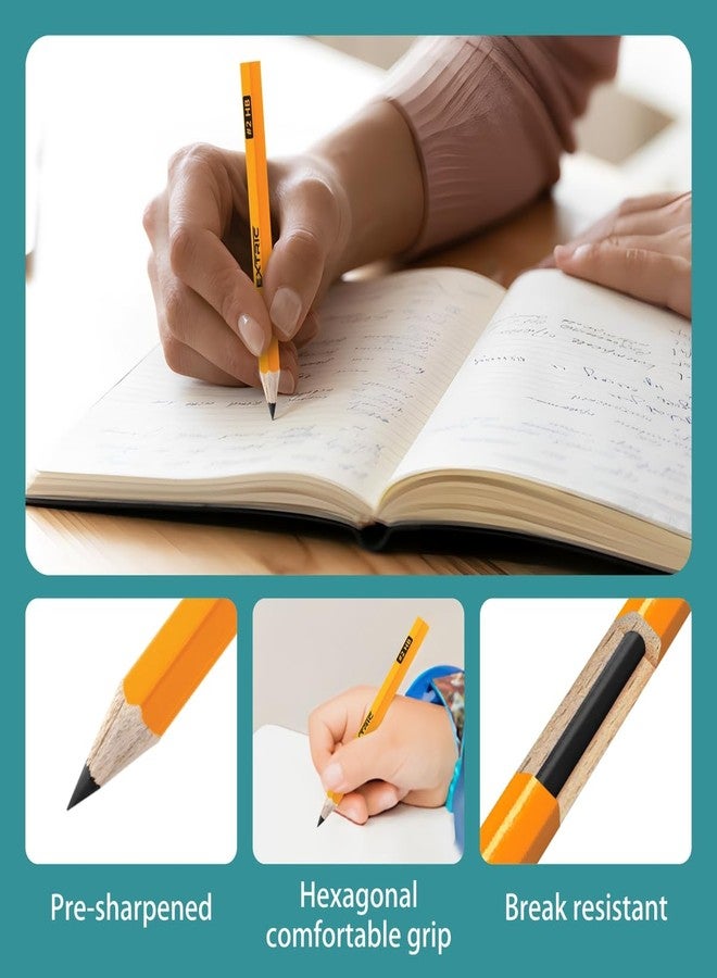 EXTRIC Golf Pencils, HB #2, Pre-Sharpened, 3.5 Inch, Wood-Cased, 144 Count, Ideal for Classroom, Schools, Offices - Image 3