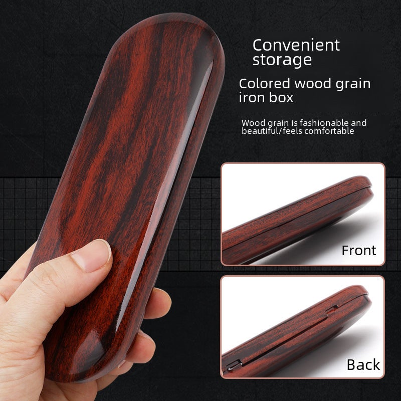 wood handle foot Planer set foot care dead skin repair foot file scraping knife pedicure tool - Image 4